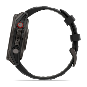 Garmin Fenix 8 Pro, 47 mm, titanium, carbon gray / black - Sports watch