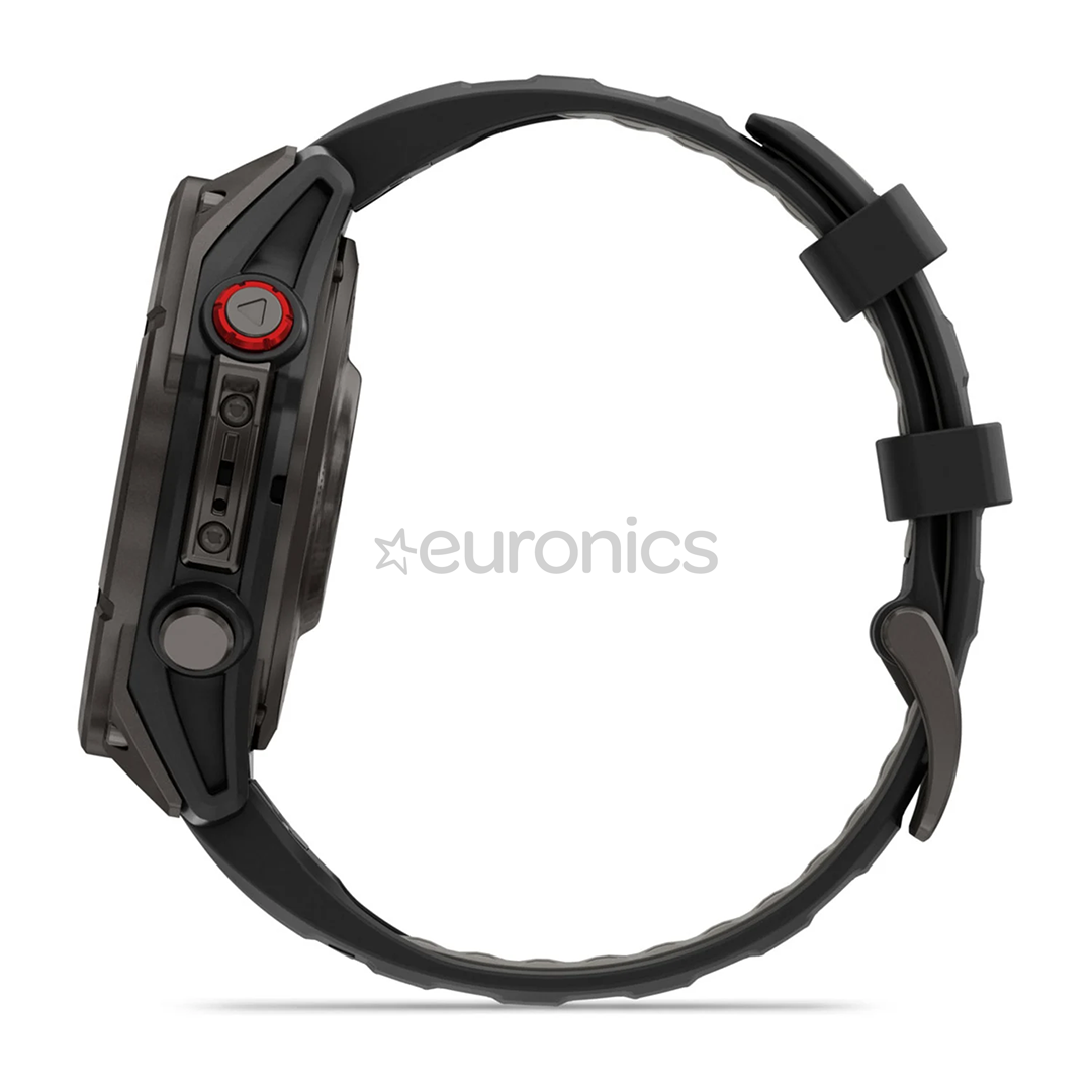 Garmin Fenix 8 Pro, 47 mm, titanium, carbon gray / black - Sports watch