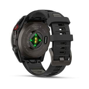 Garmin Fenix 8 Pro, 47 mm, titanium, carbon gray / black - Sports watch