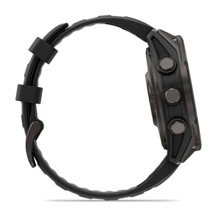 Garmin Fenix 8 Pro, 47 mm, titaan, hall / must - Spordikell