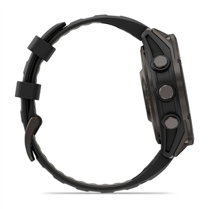 Garmin Fenix 8 Pro, 47 mm, titanium, carbon gray / black - Sports watch