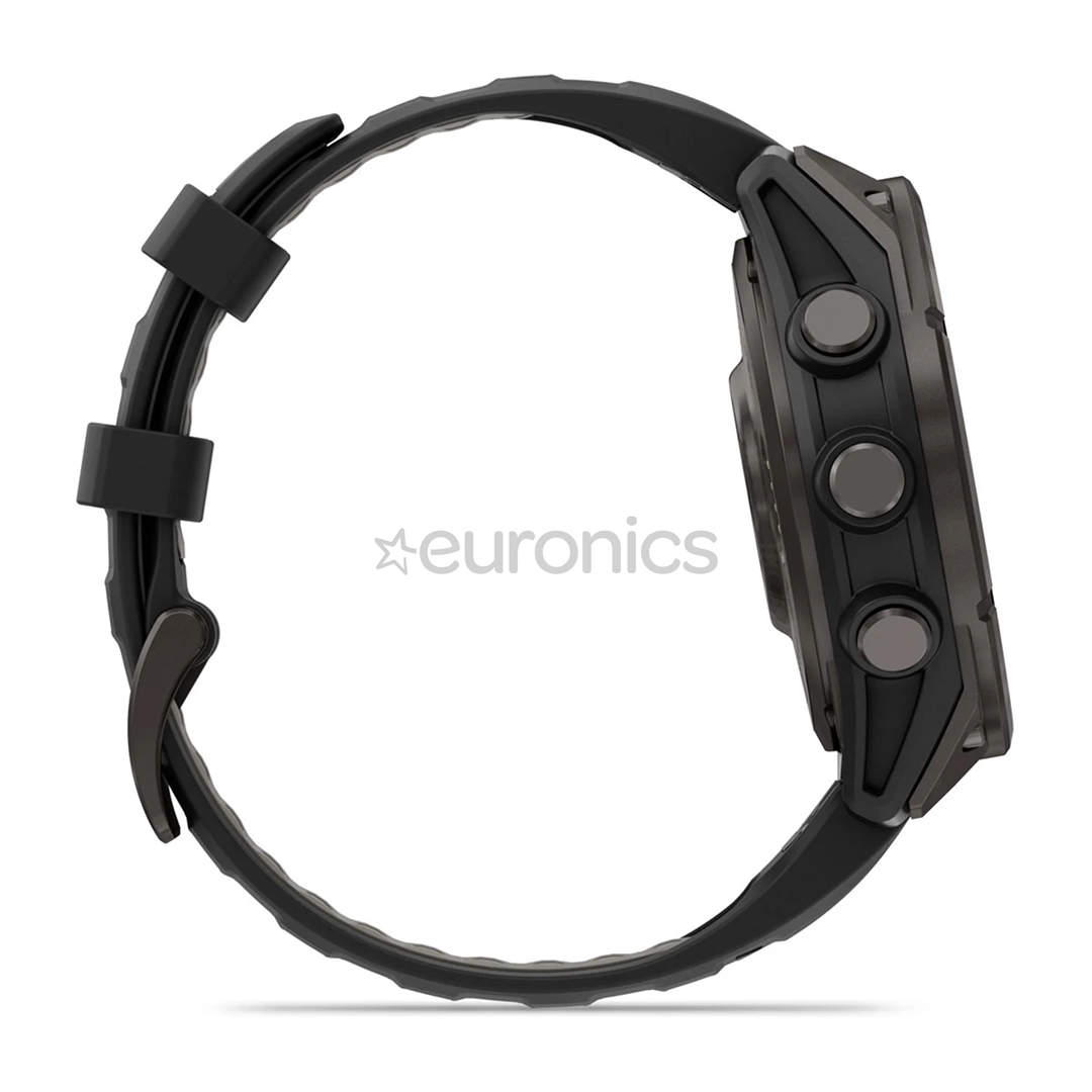 Garmin Fenix 8 Pro, 47 mm, titanium, carbon gray / black - Sports watch