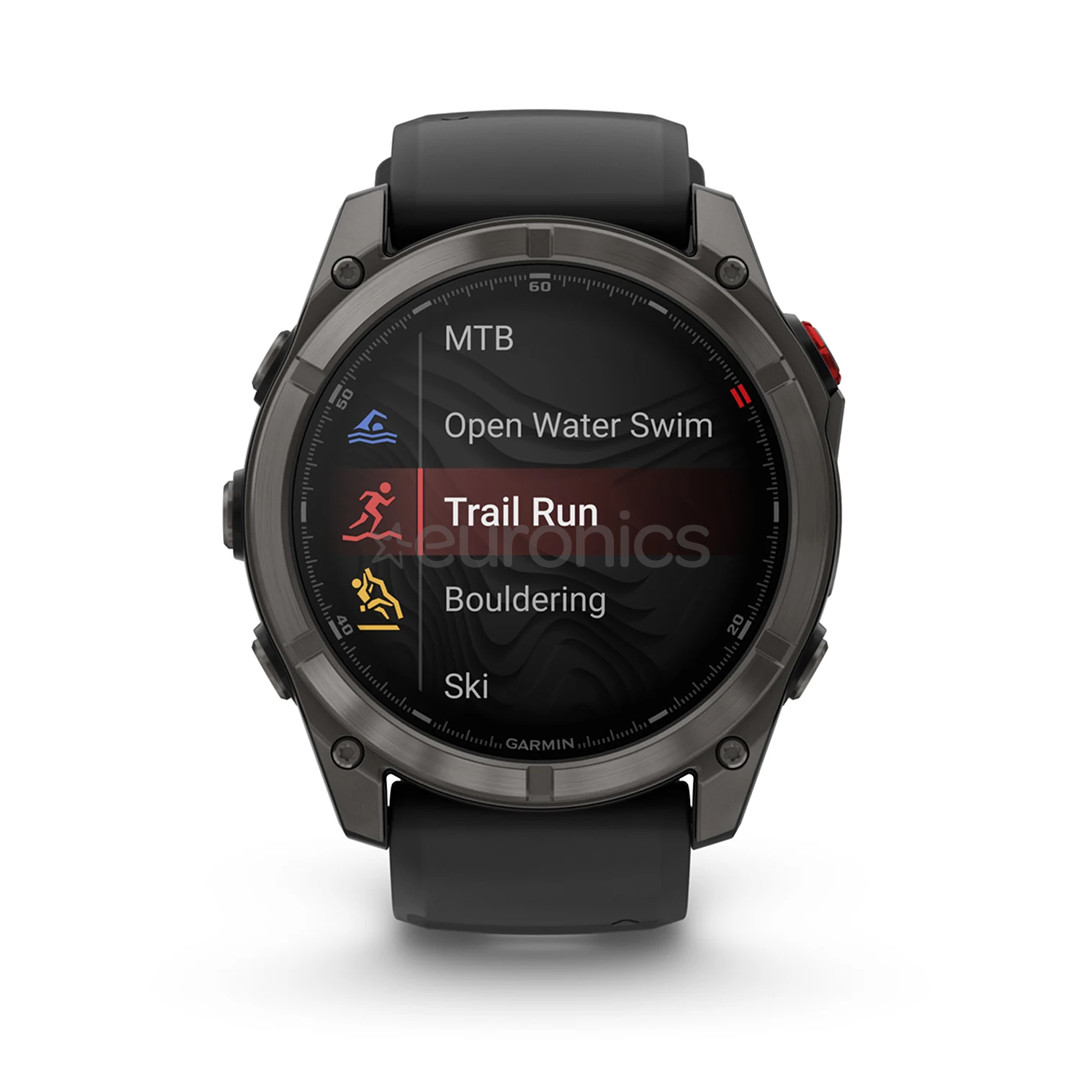 Garmin Fenix 8 Pro, 51 mm, titanium, gray - Sports watch