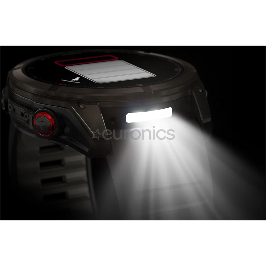 Garmin Fenix 8 Pro, 47 mm, titanium, carbon gray / black - Sports watch