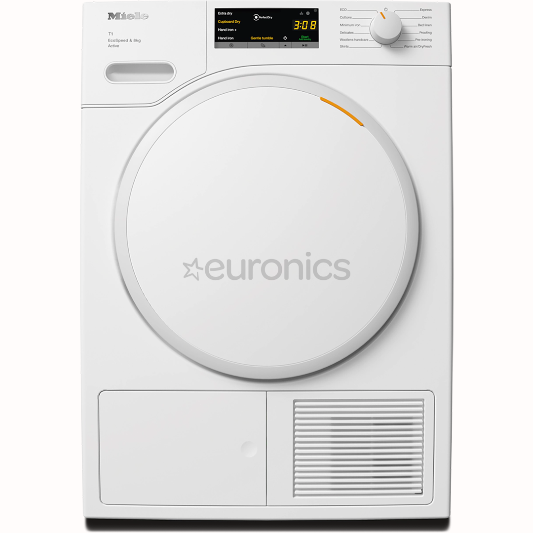 Miele T1 EcoSpeed & Active, 8 kg, sügavus 65.5 cm - Pesukuivati