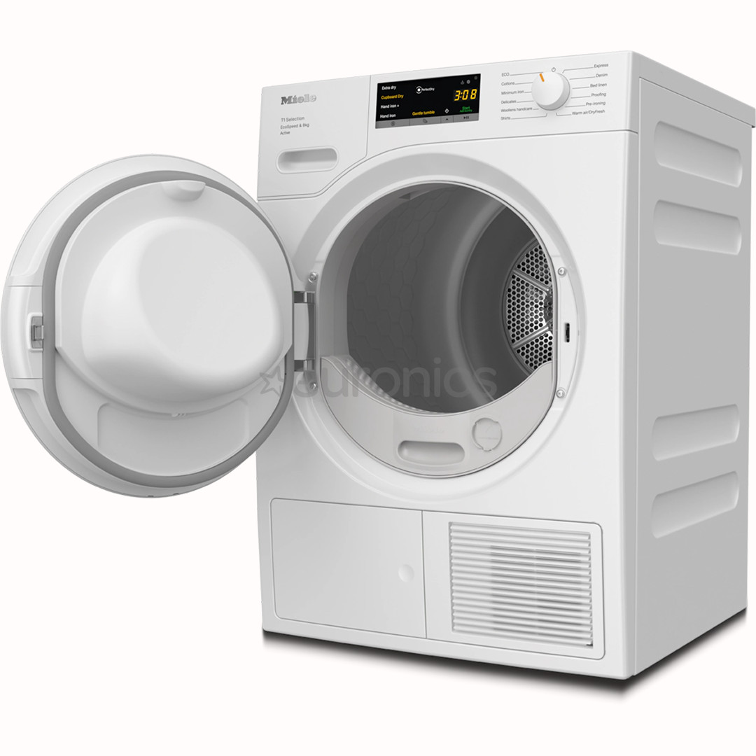 Miele T1 Selection EcoSpeed & Active, 8 kg, depth 64.3 cm - Clothes dryer