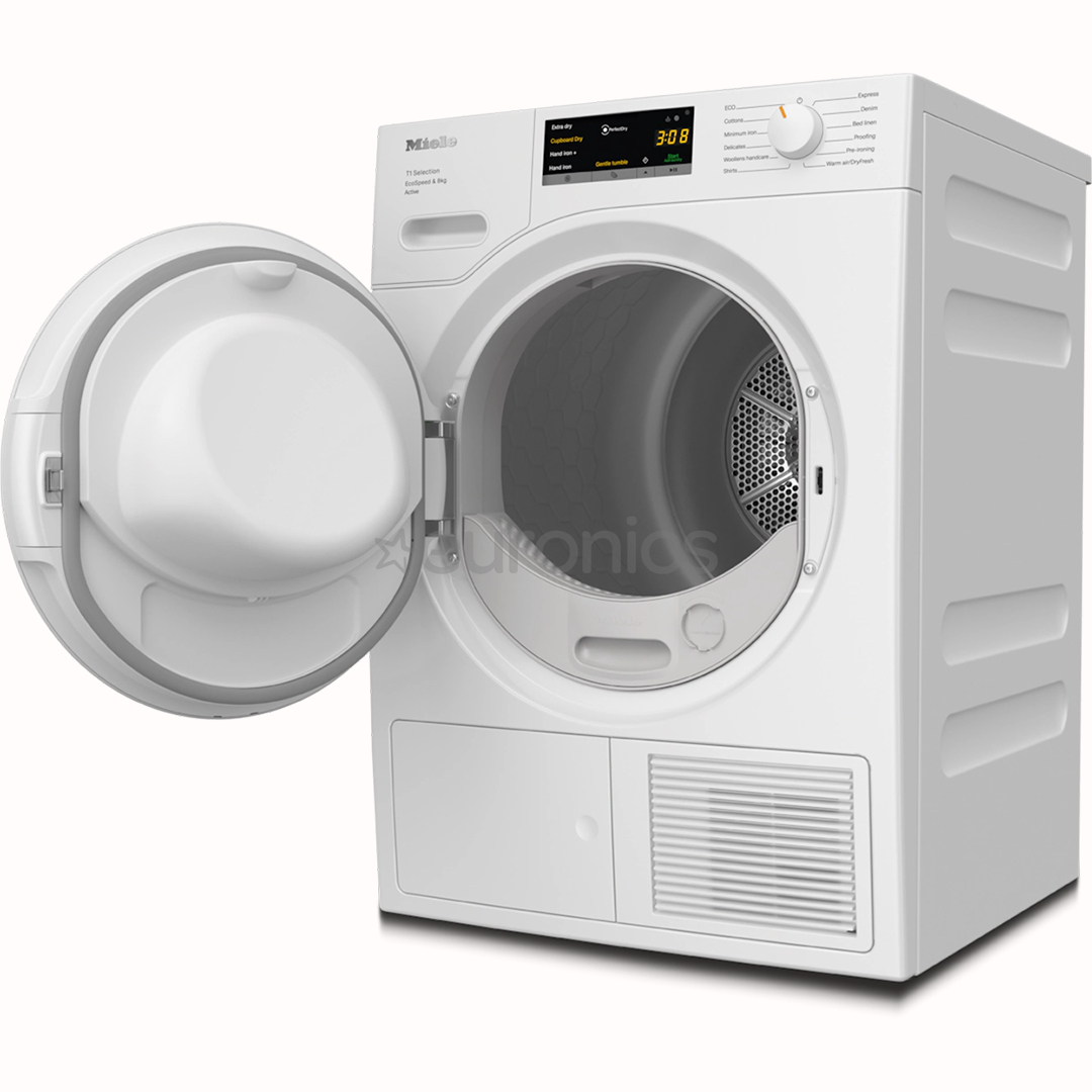 Miele T1 Selection EcoSpeed & Active, 8 kg, sügavus 64.3 cm - Pesukuivati