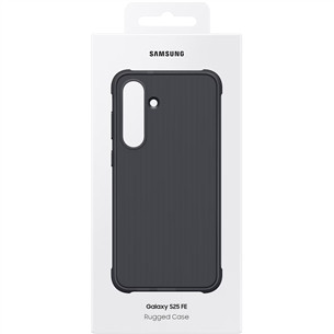 Samsung Rugged Case, Galaxy S25 FE, черный - Чехол