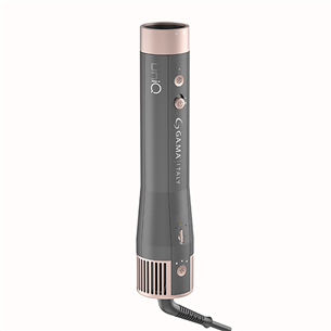 GA.MA Aura UniQ, 1500 W, tumehall/roosa - Juuste kujundamise seade