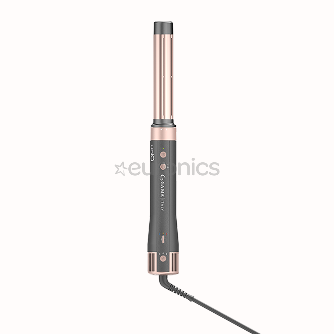 GA.MA Aura UniQ, 1500 W, tumehall/roosa - Juuste kujundamise seade