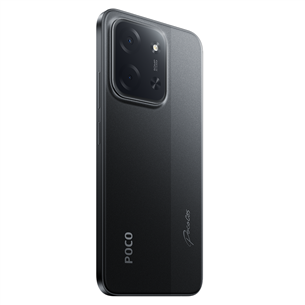 POCO C85, 8 GB, 256 GB, must - Nutitelefon