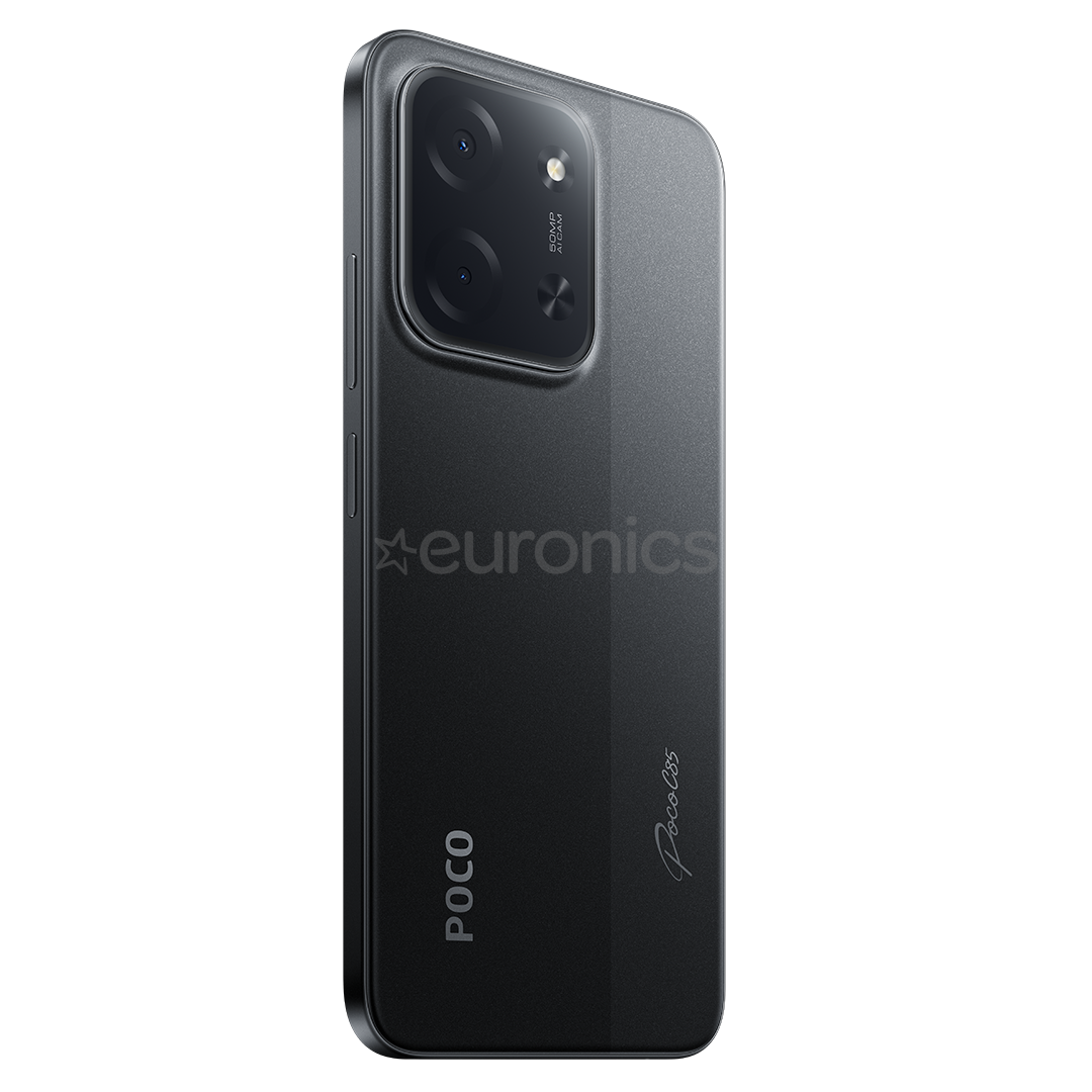 POCO C85, 8 GB, 256 GB, must - Nutitelefon