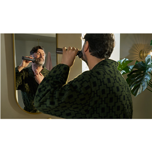 Philips All-in-One Trimmer 9000 Series, Wet & Dry, 15 в 1, серый - Мультитриммер  + OneBlade