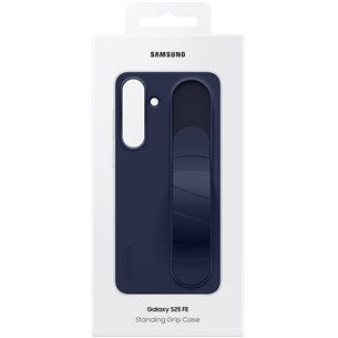 Samsung Standing Grip Case, Galaxy S25 FE, tumesinine - Ümbris
