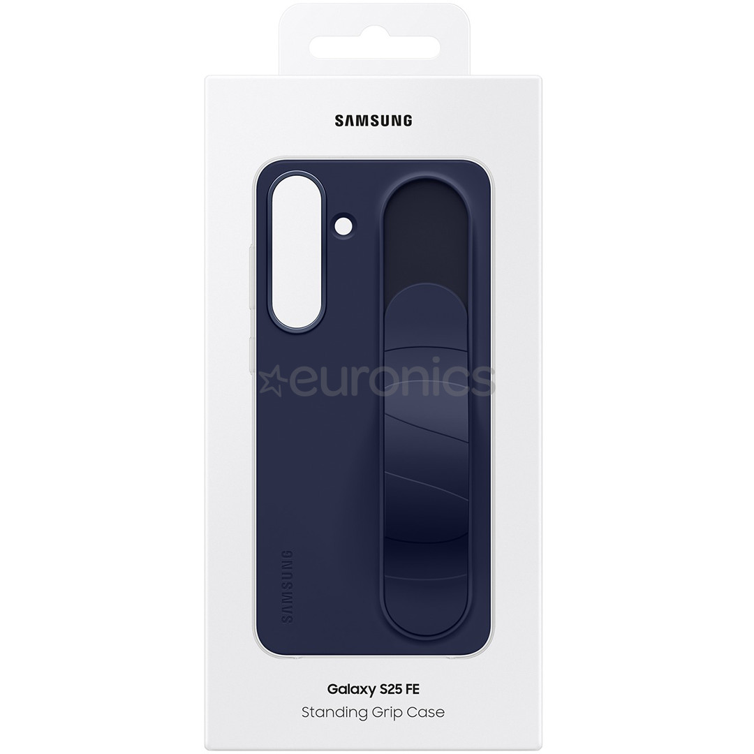 Samsung Standing Grip Case, Galaxy S25 FE, темно-синий - Чехол