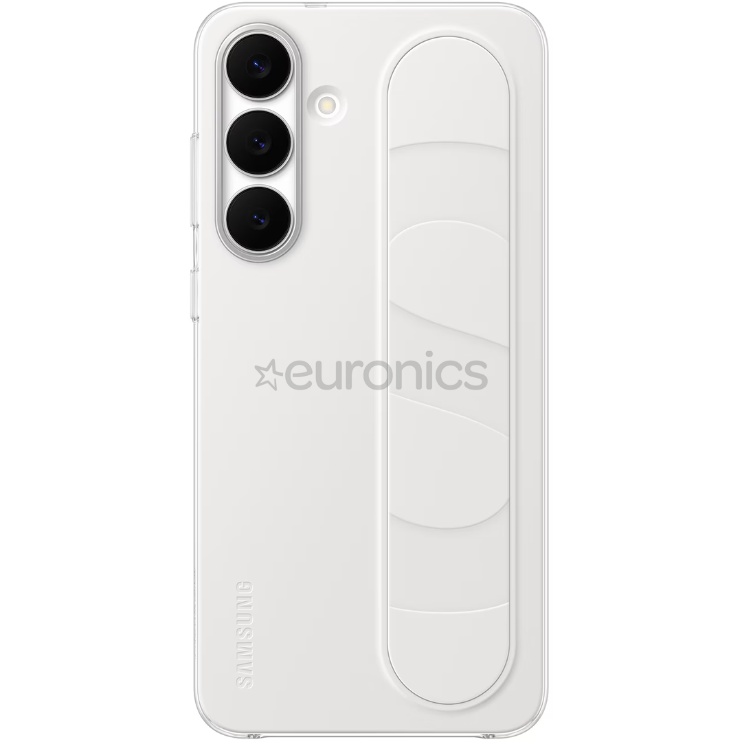 Samsung Standing Grip Case, Galaxy S25 FE, valge - Ümbris