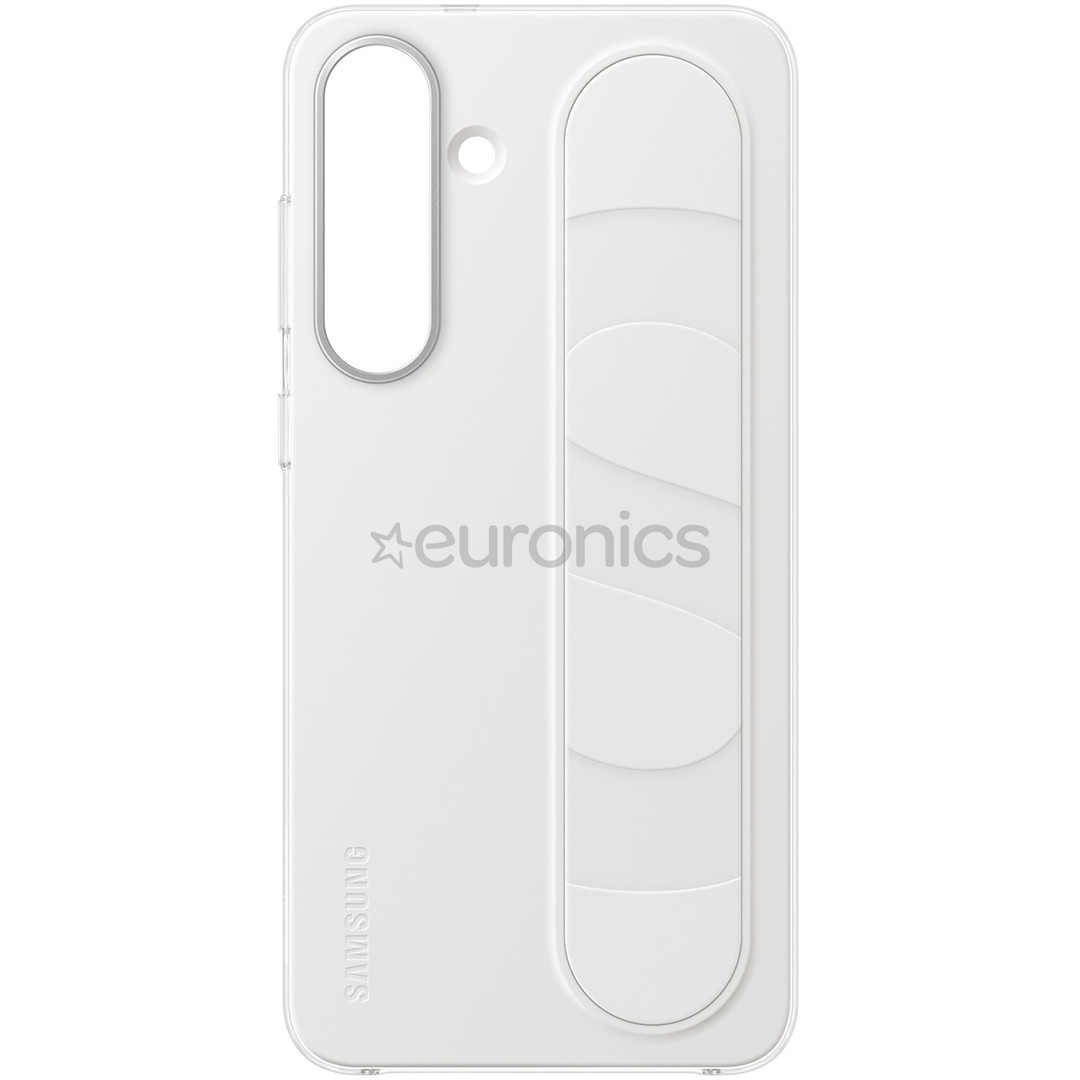 Samsung Standing Grip Case, Galaxy S25 FE, белый - Чехол