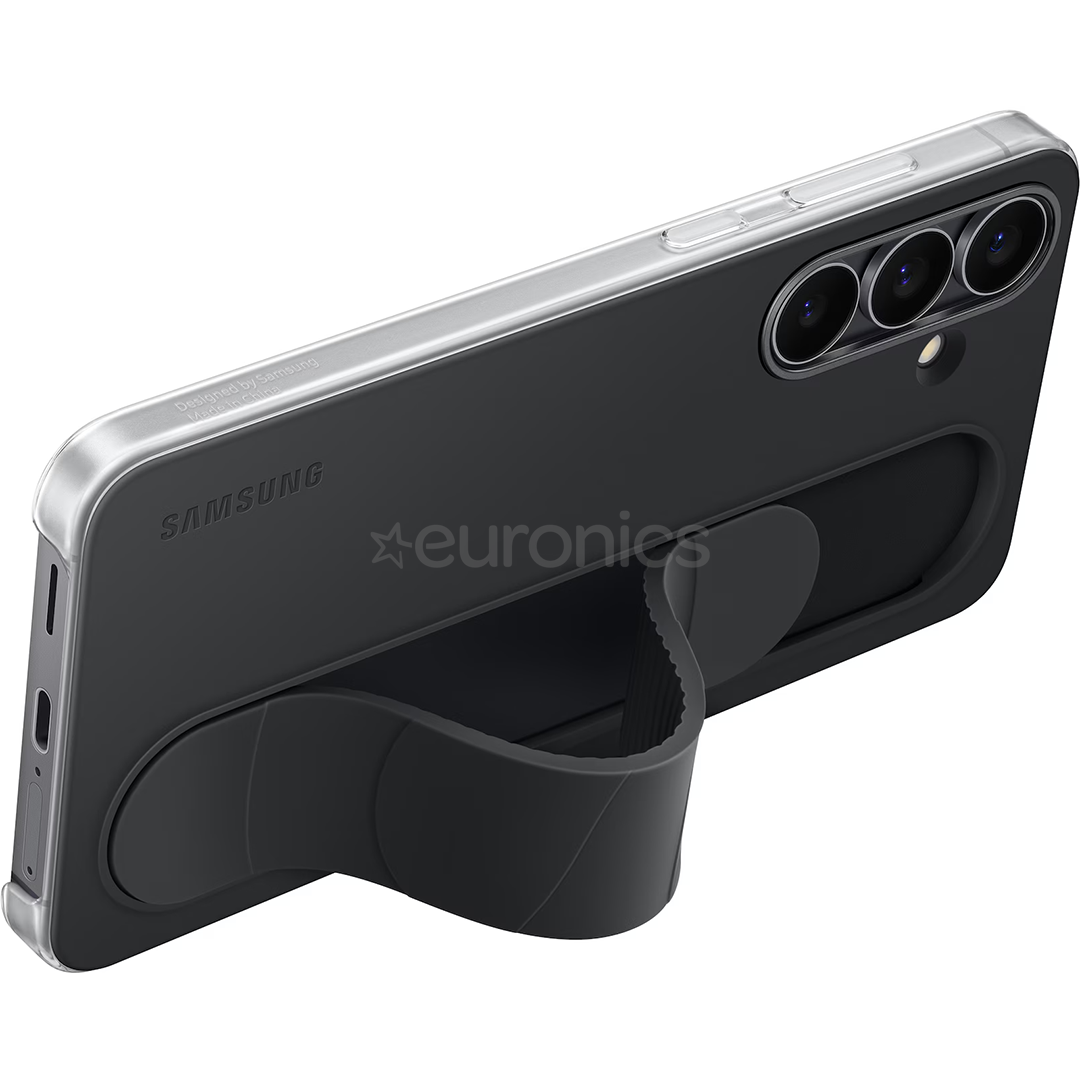 Samsung Standing Grip Case, Galaxy S25 FE, must - Ümbris