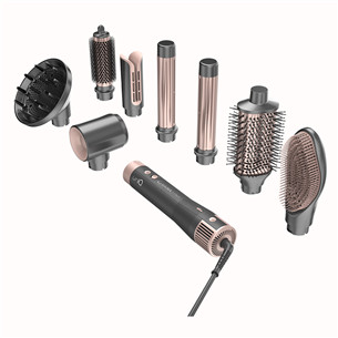 GA.MA Vibrance Uniq, 1500 Вт, темно-серый/розовый - Стайлер для волос GH0114