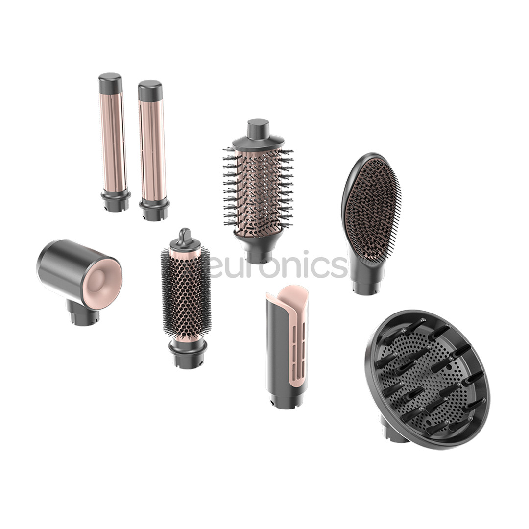 GA.MA Vibrance Uniq, 1500 Вт, темно-серый/розовый - Стайлер для волос