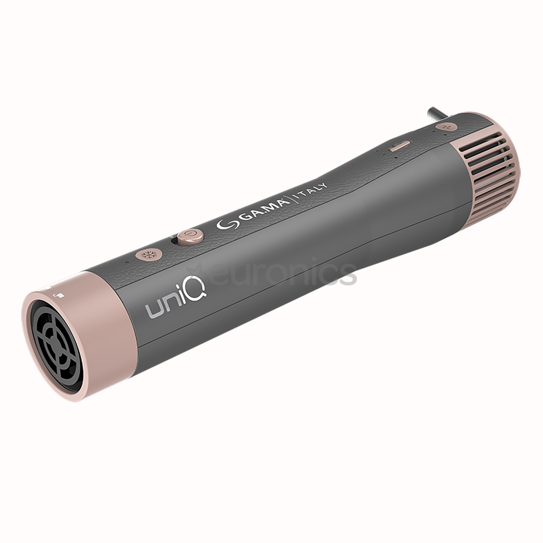 GA.MA Vibrance Uniq, 1500 W, tumehall/roosa - Juuste kujundamise seade