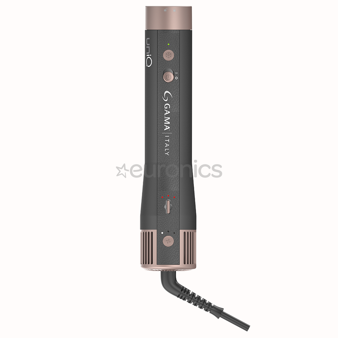 GA.MA Vibrance Uniq, 1500 W, tumehall/roosa - Juuste kujundamise seade