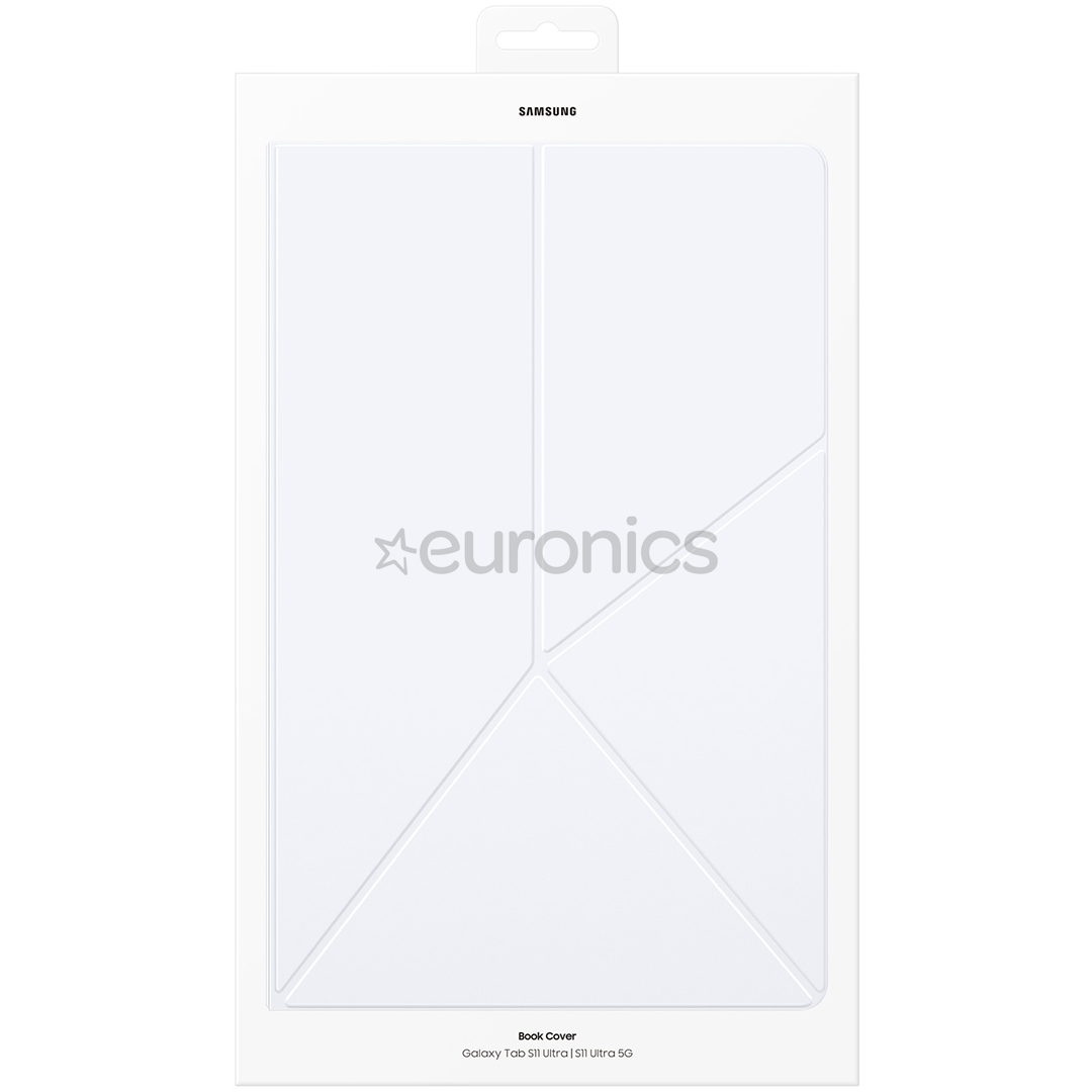 Samsung Book Cover, Galaxy Tab S11 Ultra, valge - Ümbris
