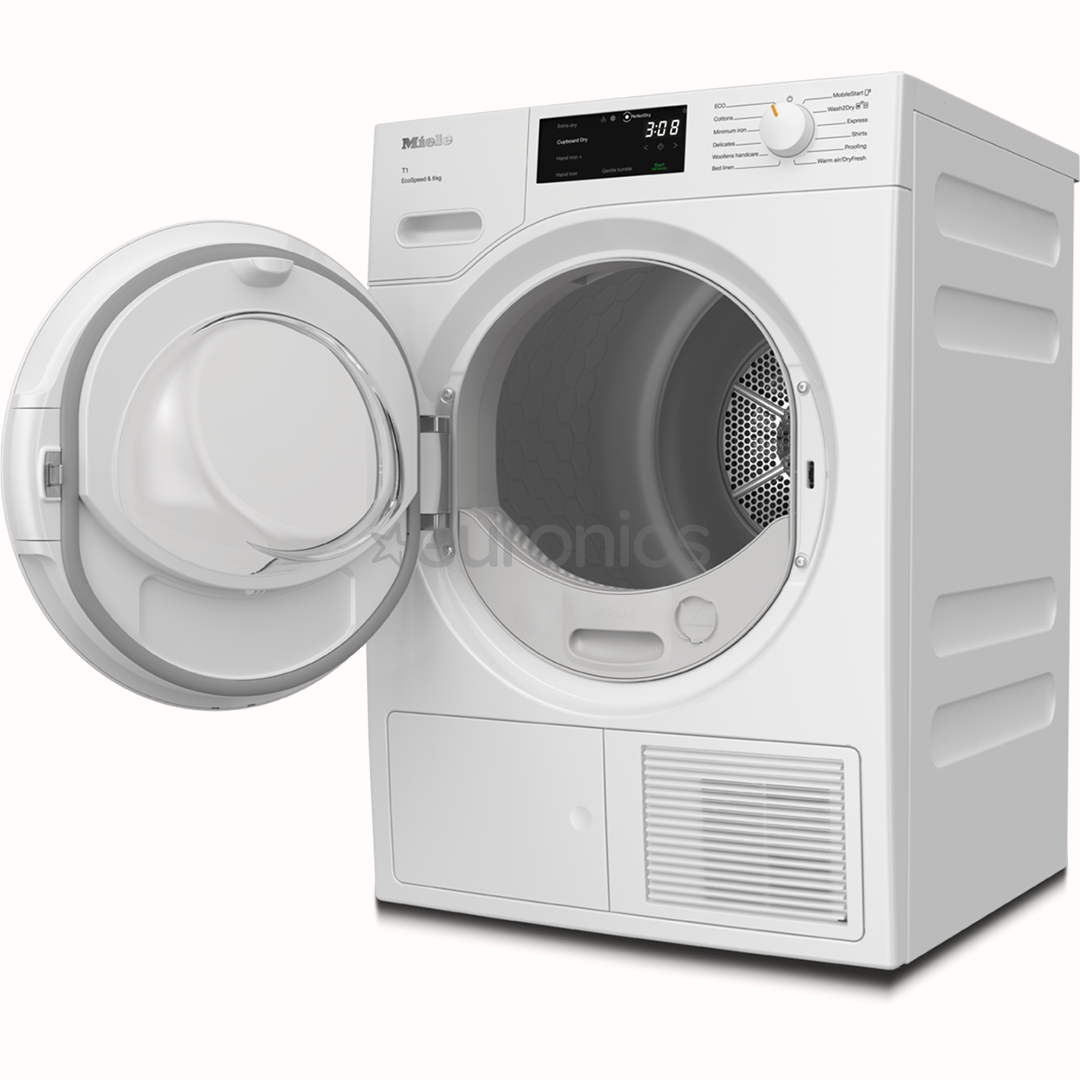 Miele T1 EcoSpeed, 8 kg, sügavus 64.3 cm - Pesukuivati
