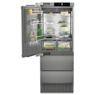 Liebherr BioFresh NoFrost, 402 L, kõrgus 203 cm - Integreeritav külmik