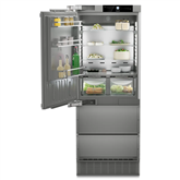 Liebherr BioFresh NoFrost, 402 L, kõrgus 203 cm - Integreeritav külmik