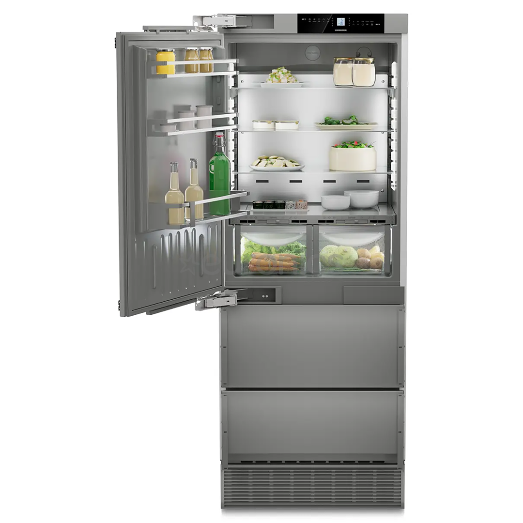Liebherr BioFresh NoFrost, 402 L, kõrgus 203 cm - Integreeritav külmik