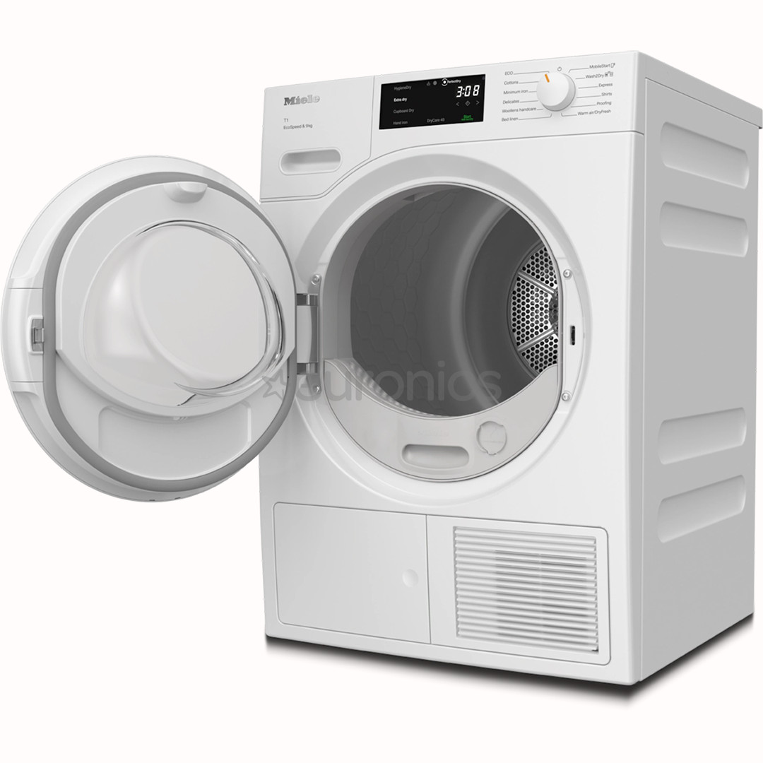 Miele T1 EcoSpeed, 9 kg, depth 64.3 cm - Clothes dryer