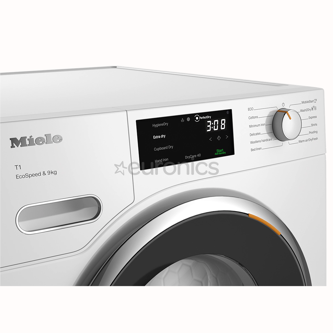Miele T1 EcoSpeed, 9 kg, sügavus 64.3 cm - Pesukuivati