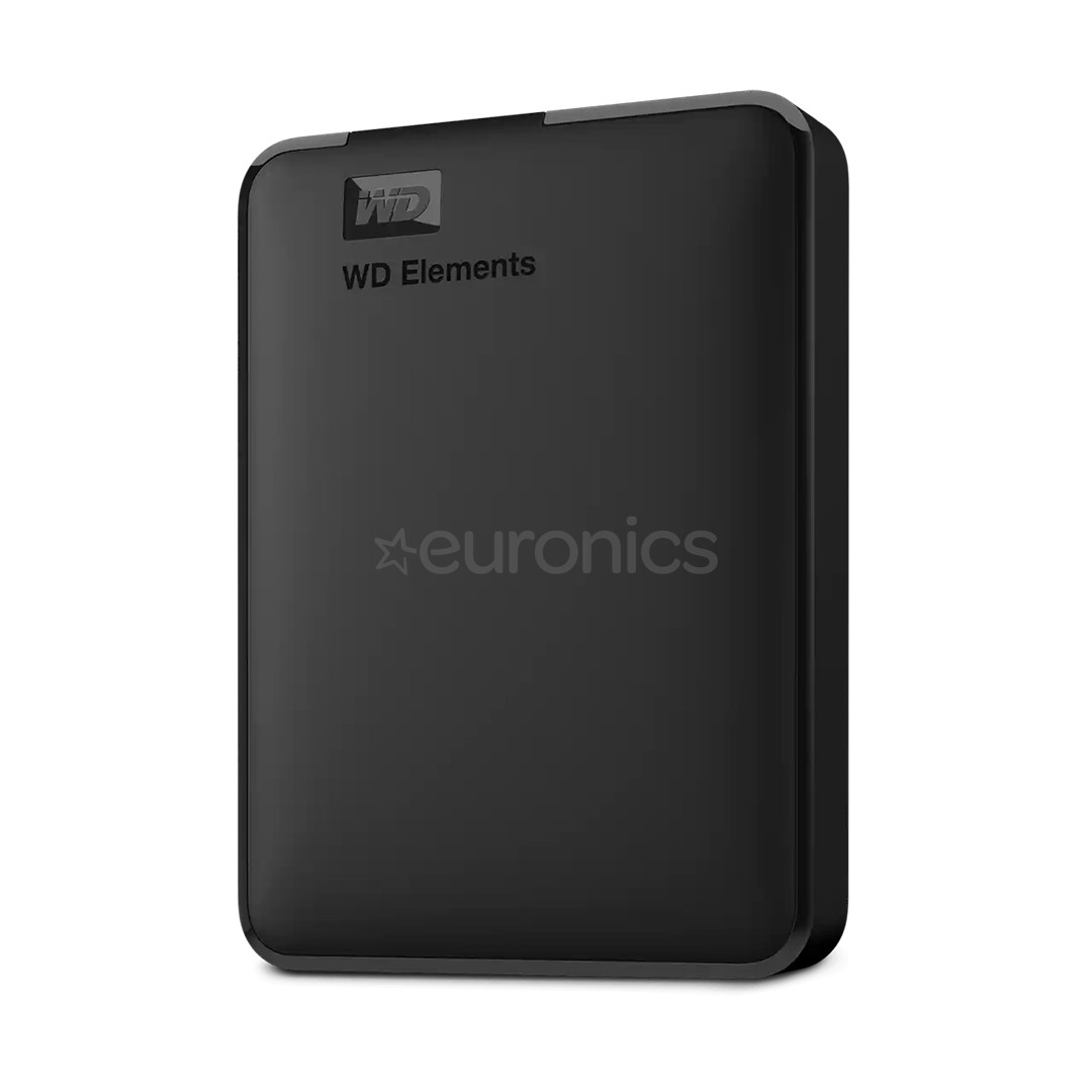 Western Digital WD Elements Portable, 6 TB, black - External HDD