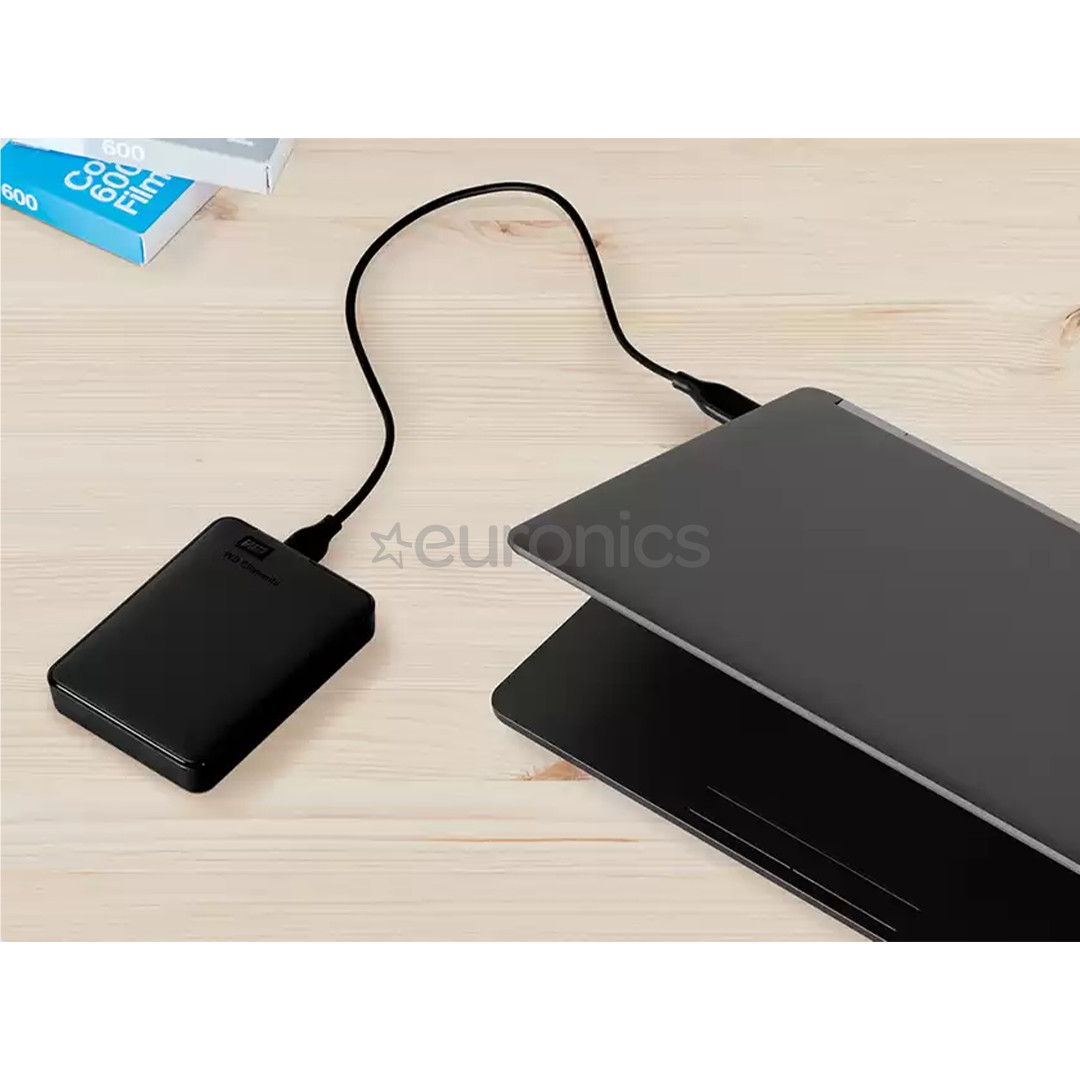 Western Digital WD Elements Portable, 6 TB, black - External HDD