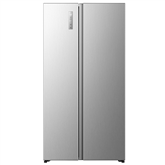 Hisense, NoFrost, 527 л, высота 179 см, серый - SBS-холодильник