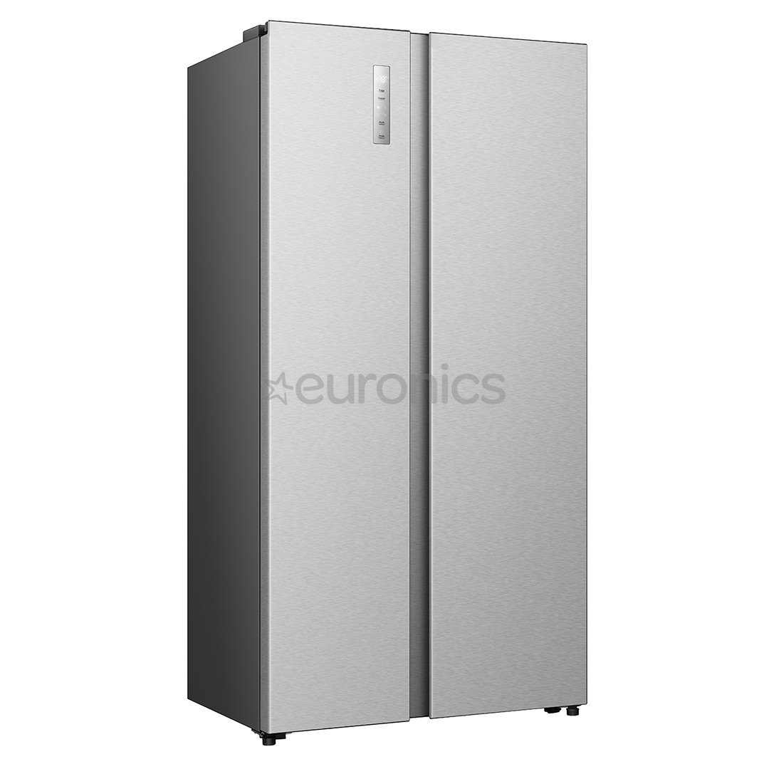 Hisense, NoFrost, 527 л, высота 179 см, серый - SBS-холодильник