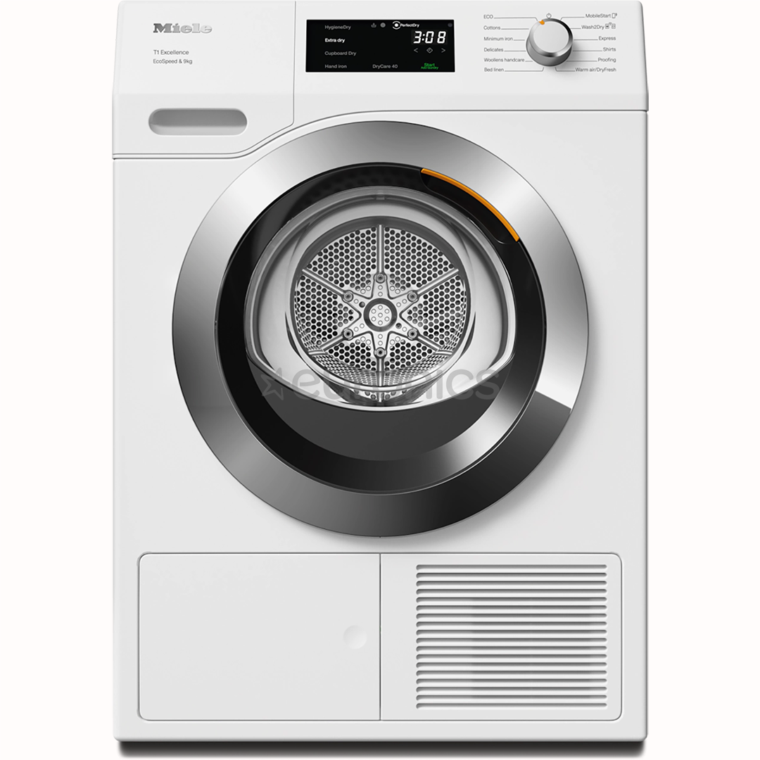 Miele T1 Excellence EcoSpeed, 9 kg, sügavus 60 cm - Pesukuivati