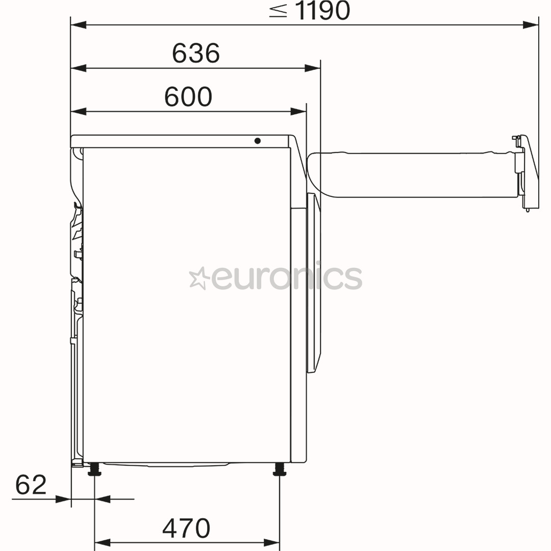 Miele T1 Excellence EcoSpeed & Steam 125 Gala Edition, 9 kg, depth 60 cm - Clothes dryer