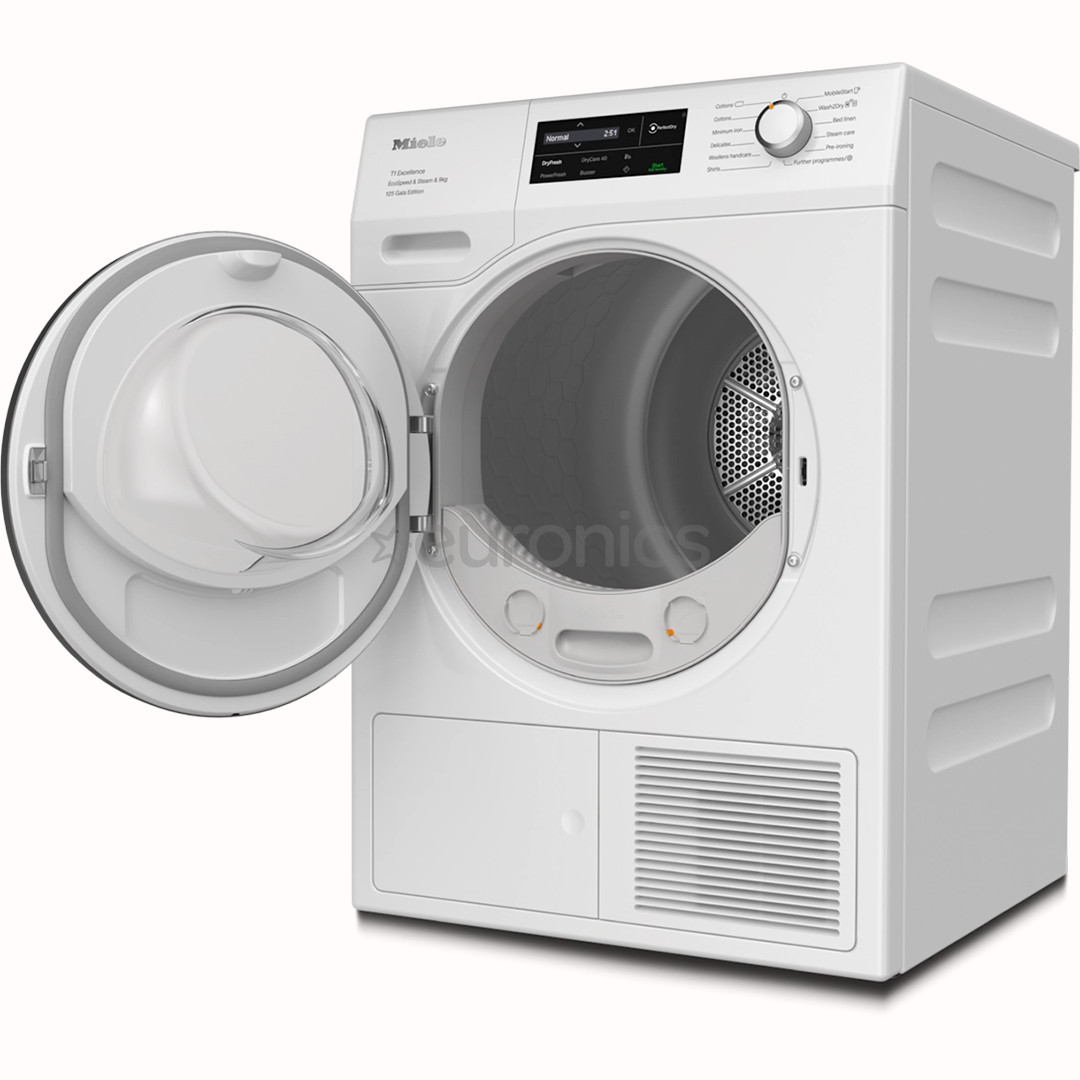 Miele T1 Excellence EcoSpeed & Steam 125 Gala Edition, 9 kg, depth 60 cm - Clothes dryer
