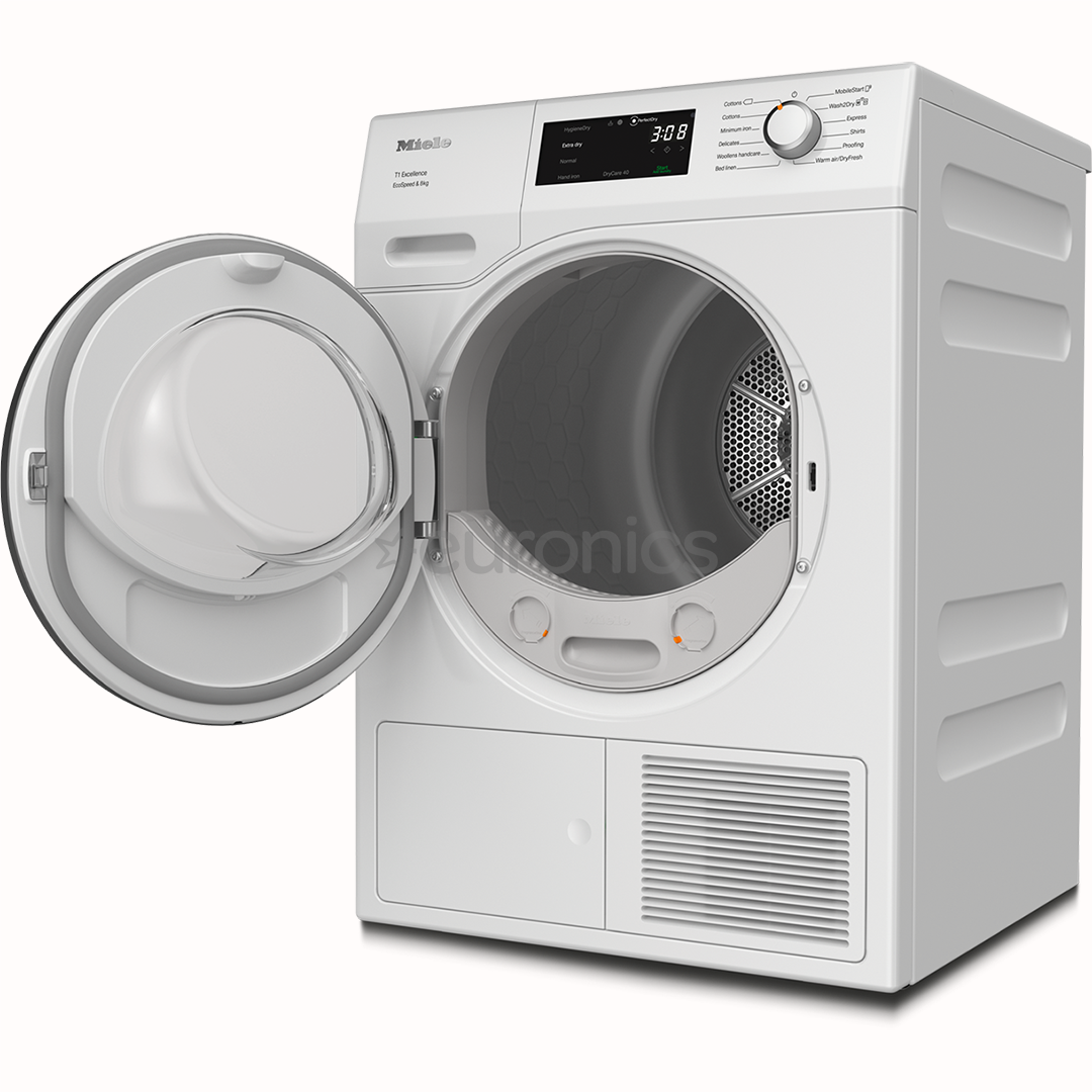 Miele T1 Excellence EcoSpeed, 8 kg, sügavus 60 cm - Pesukuivati