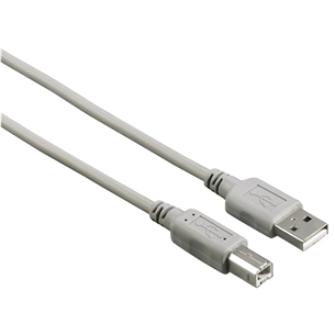 Hama USB 2.0 Cable, USB-A - USB-B, 1.5 m, hall - Kaabel 00200900