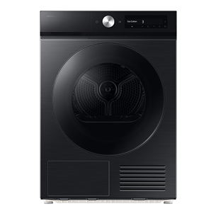 Samsung BeSpoke AI, 9 kg, sügavus 60 cm, must - Pesukuivati DV90DB7845GBU4