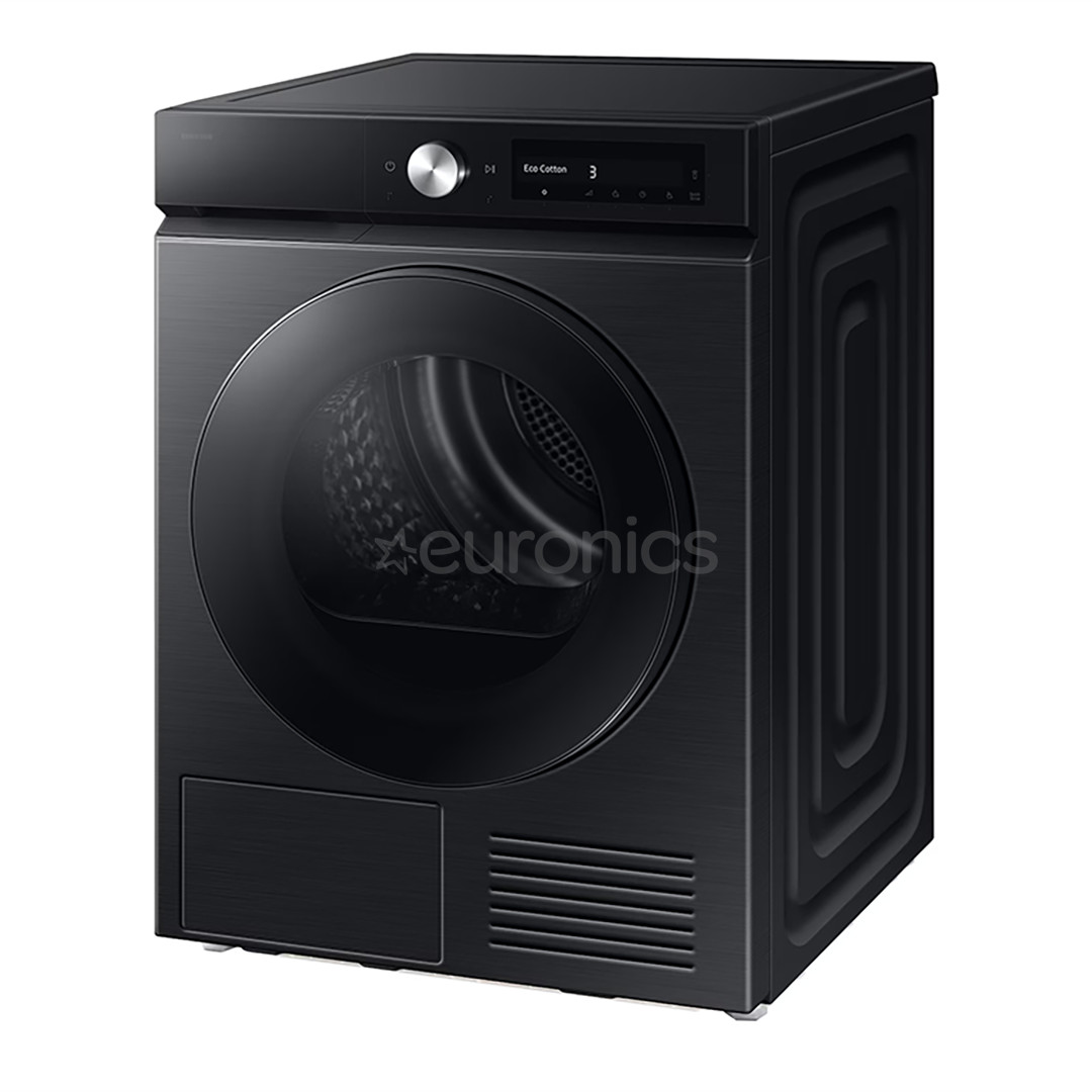 Samsung BeSpoke AI, 9 kg, depth 60 cm, black - Clothes Dryer