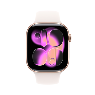 Apple Watch 11, 42 mm, GPS, S/M, roosa kuld - Nutikell