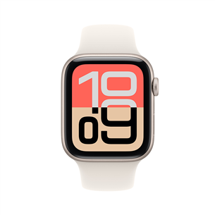 Apple Watch SE 3, 40 mm, GPS + Cellular, sport band, S/M, beež alumiinium / beež - Nutikell