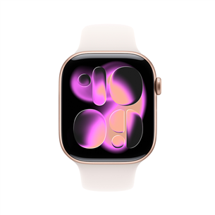 Apple Watch 11, 46 mm, GPS, S/M, roosa kuld - Nutikell