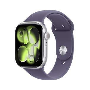 Apple Watch 11, 46 mm, GPS, S/M, hõbe - Nutikell MEV94ET/A