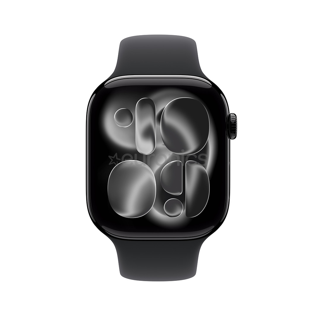 Apple Watch 11, 46 мм, GPS, M/L, черный - Смарт-часы
