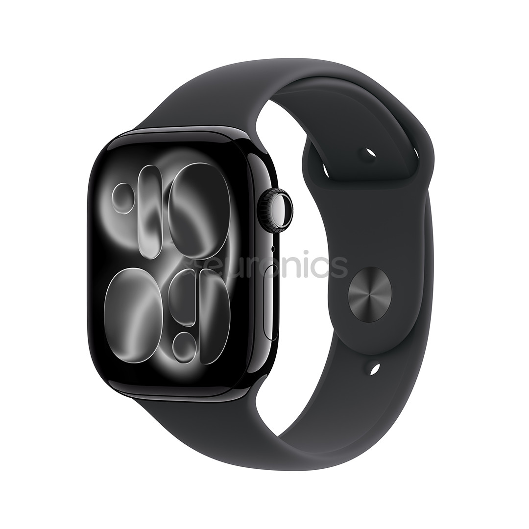 Apple Watch 11, 46 мм, GPS, M/L, черный - Смарт-часы